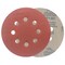 Gator Finishing 5" Red Resin Random Orbit Sander Hook and Loop Discs, 180 Very Fine Grit Prepare 4348 - alternate 3